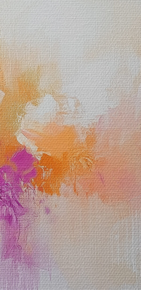 Painting of a colorful explosion Painting of a colorful explosion