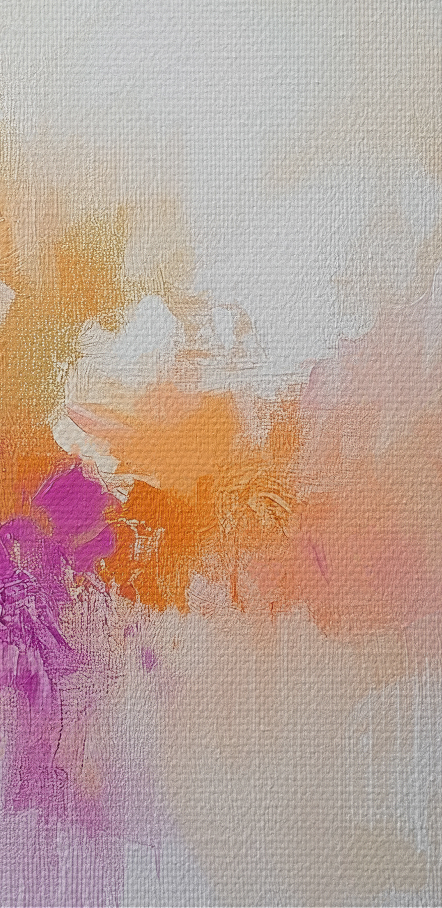 Painting of a colorful explosion Painting of a colorful explosion
