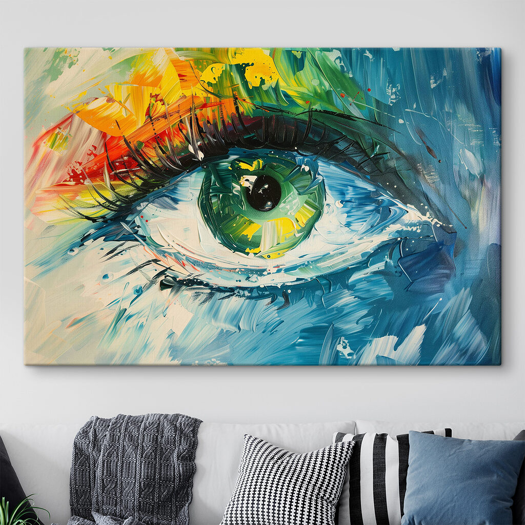 Painting of an eye