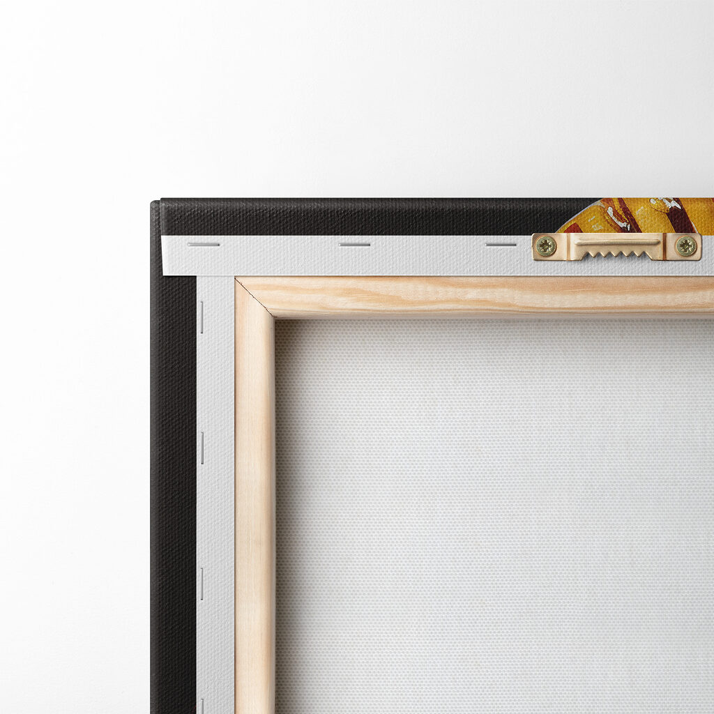 Stack of pancakes with honey dripping from a wooden stick