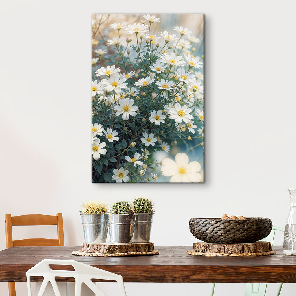 Group of white flowers Group of white flowers