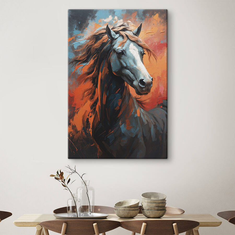Painting of a horse Painting of a horse