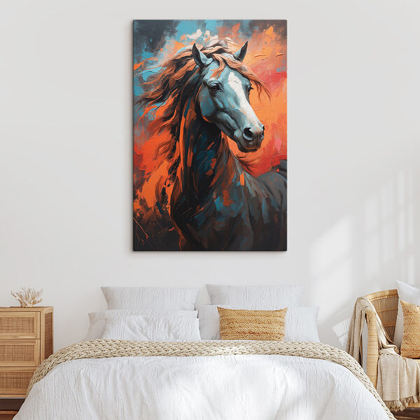 Painting of a horse Painting of a horse