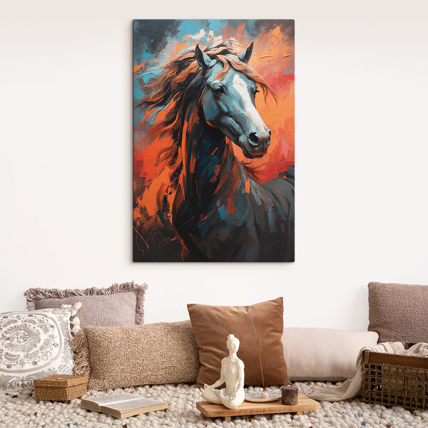 Painting of a horse Painting of a horse