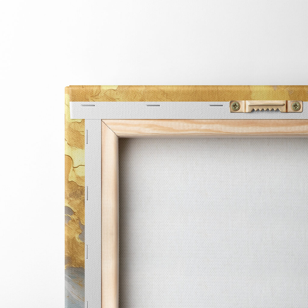 Azure waves meet shimmering shores