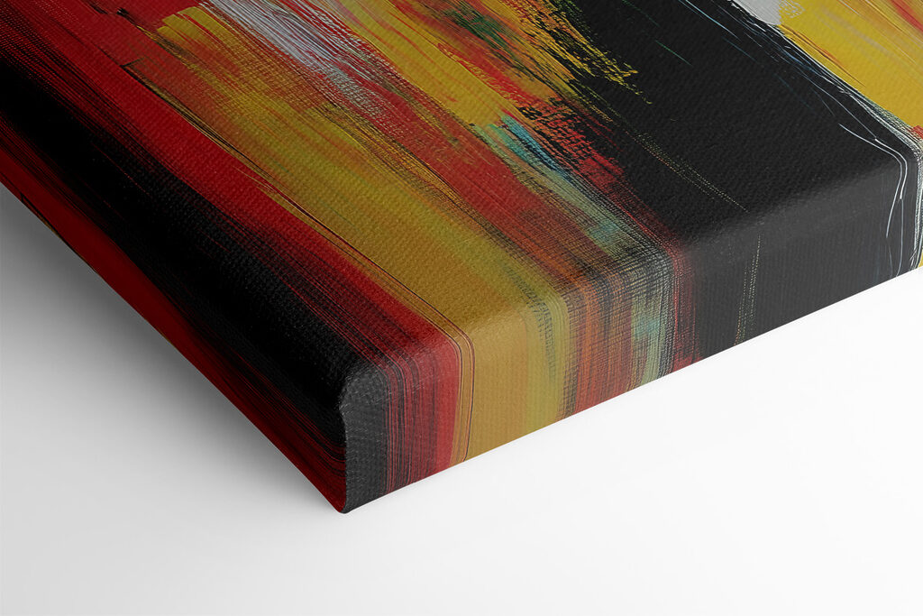 Painting of a giraffe Painting of a giraffe