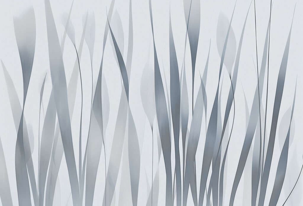 Grey and white plant