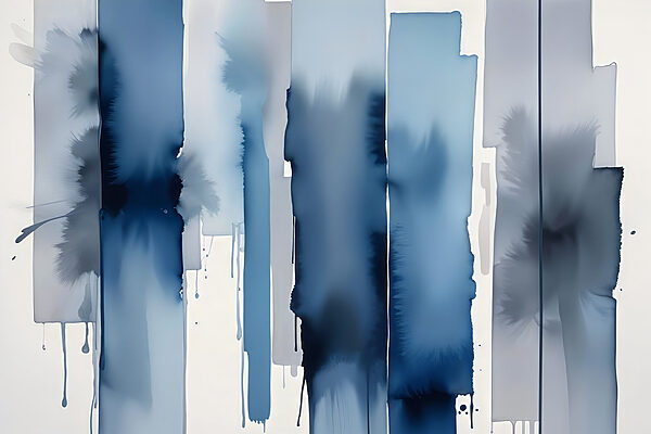Blue and white striped background Blue and white striped background