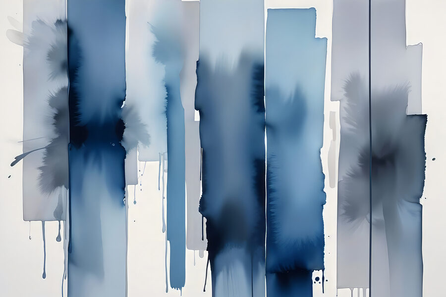 Blue and white striped background Blue and white striped background