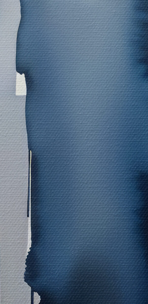 Blue and white striped background Blue and white striped background