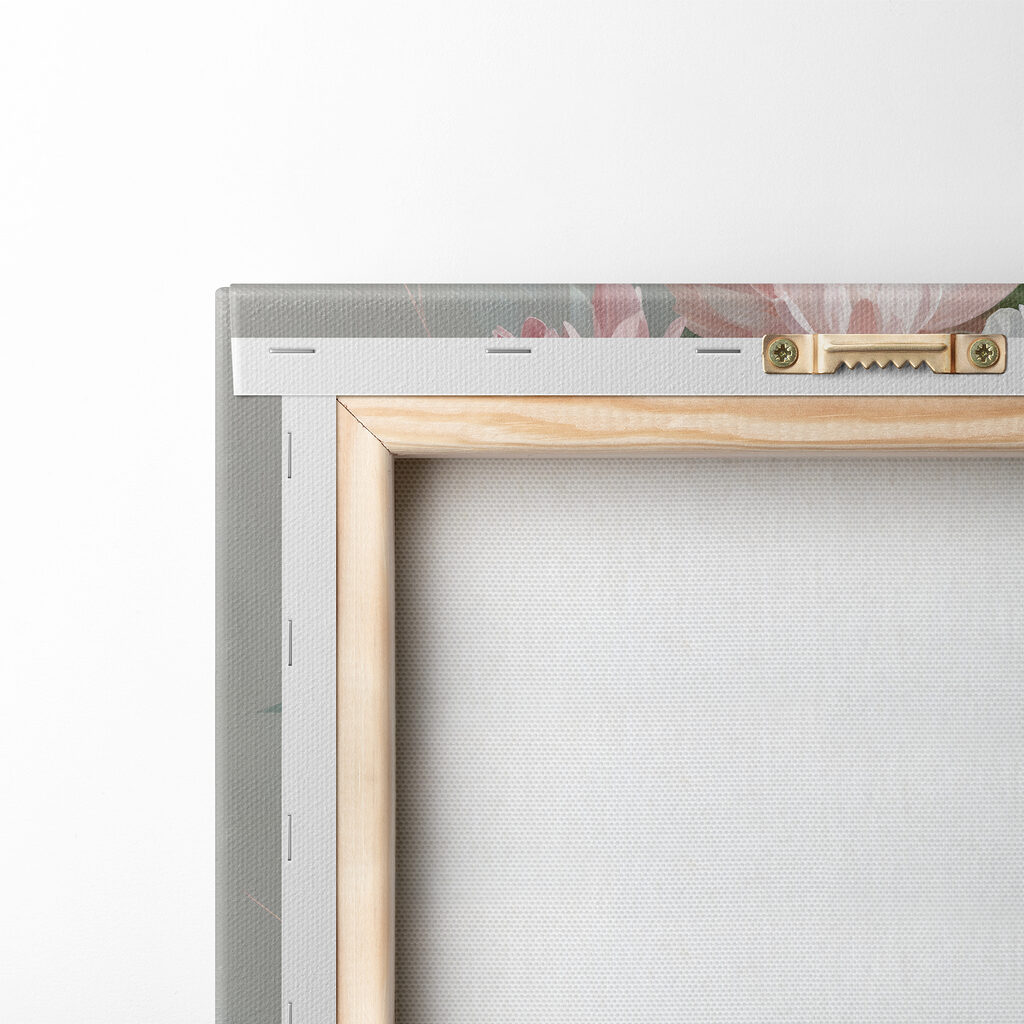 Woman with flowers on her head