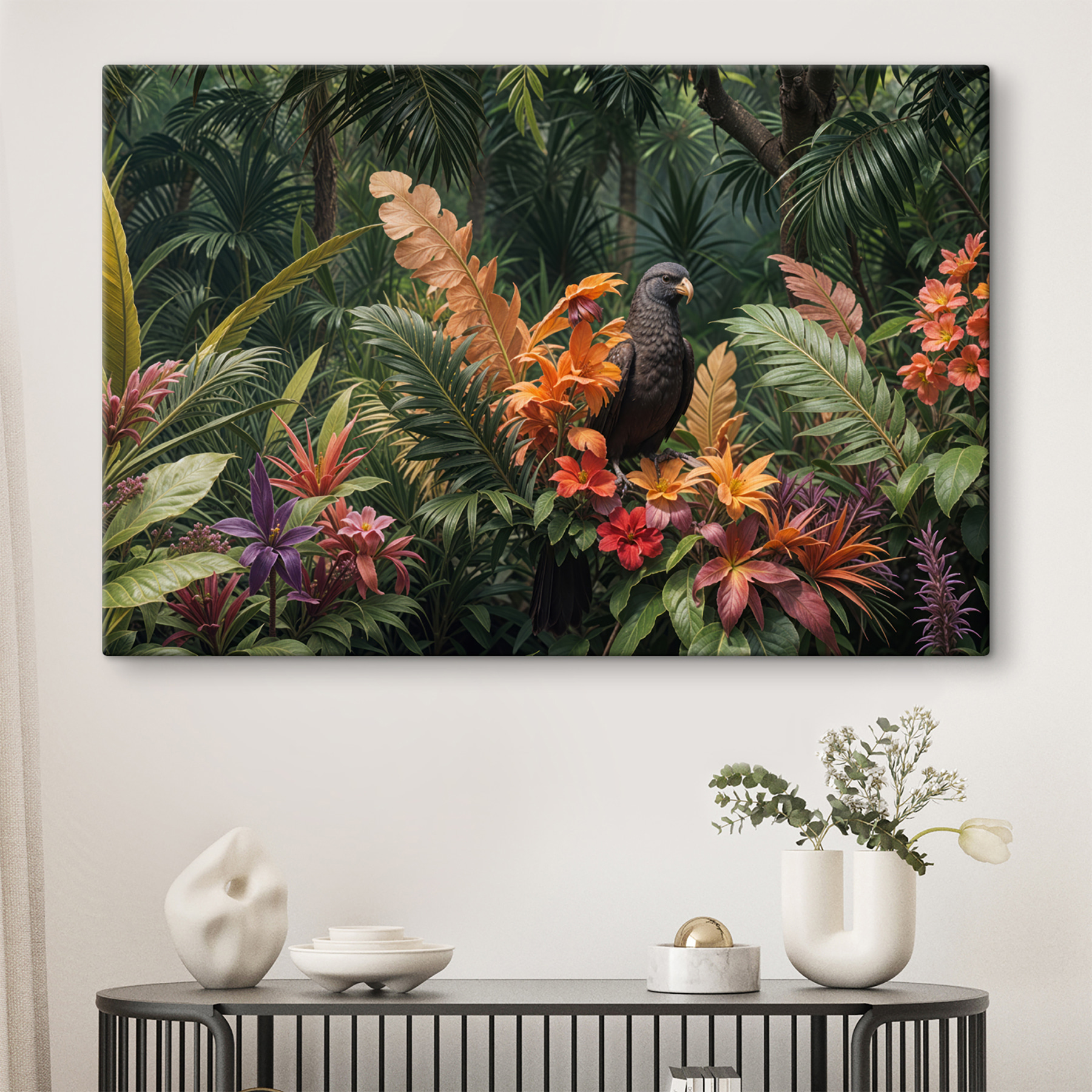 Bird sitting on a flower Bird sitting on a flower