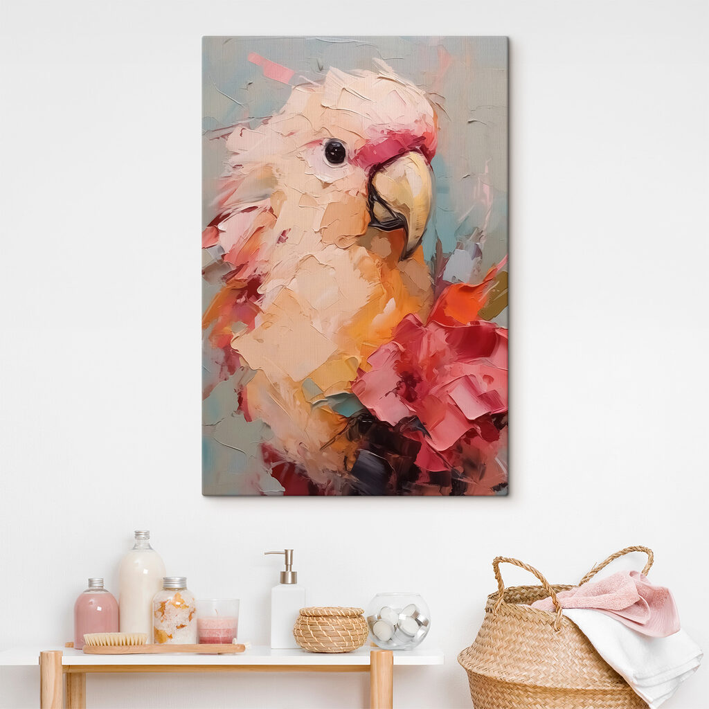 Painting of a parrot Painting of a parrot