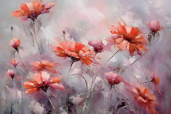 Painting of flowers Painting of flowers
