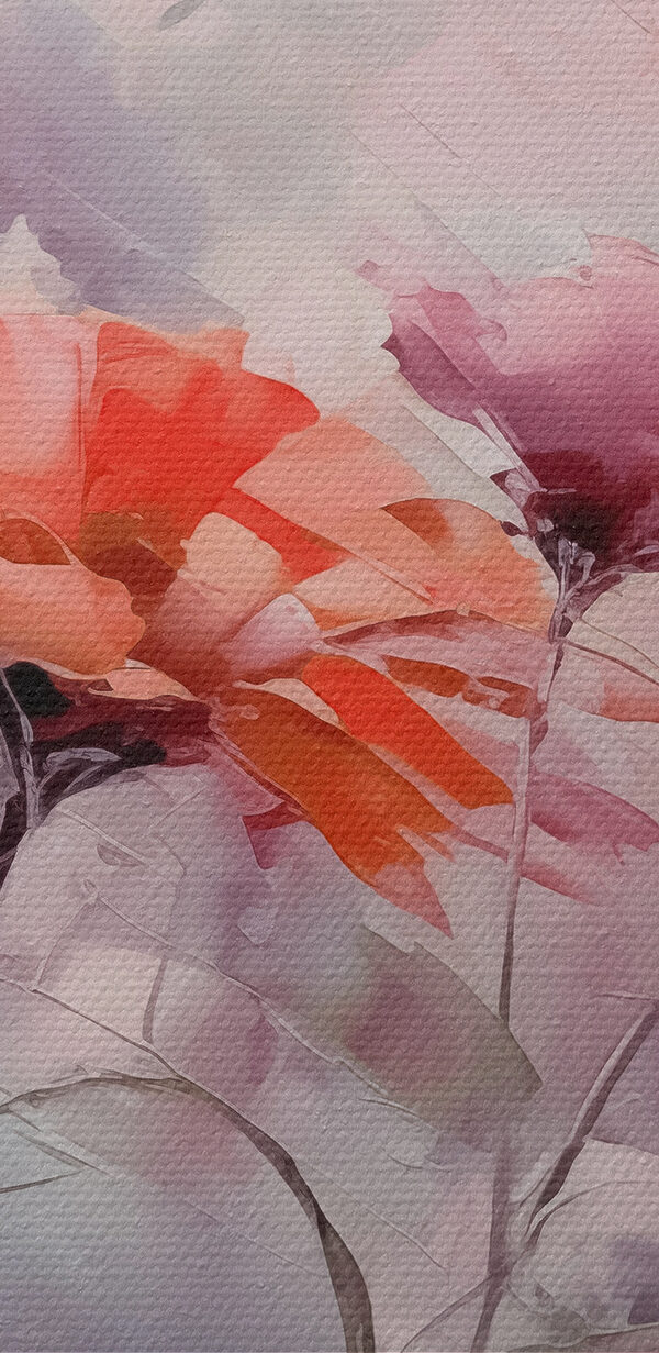 Painting of flowers Painting of flowers