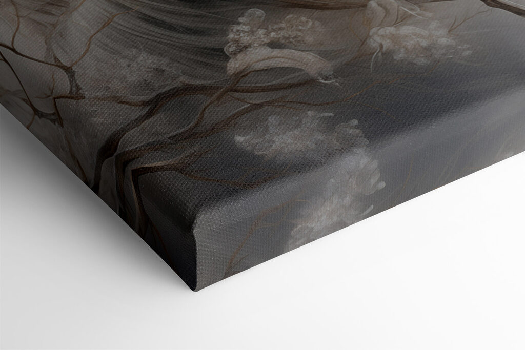 Two white horses with long manes