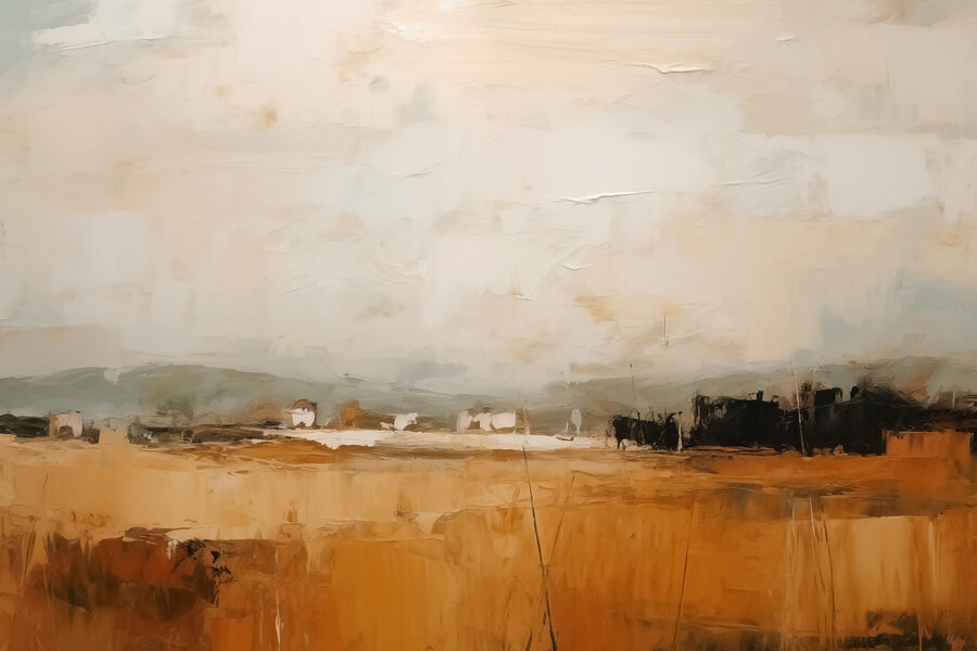 Painting of a landscape Painting of a landscape