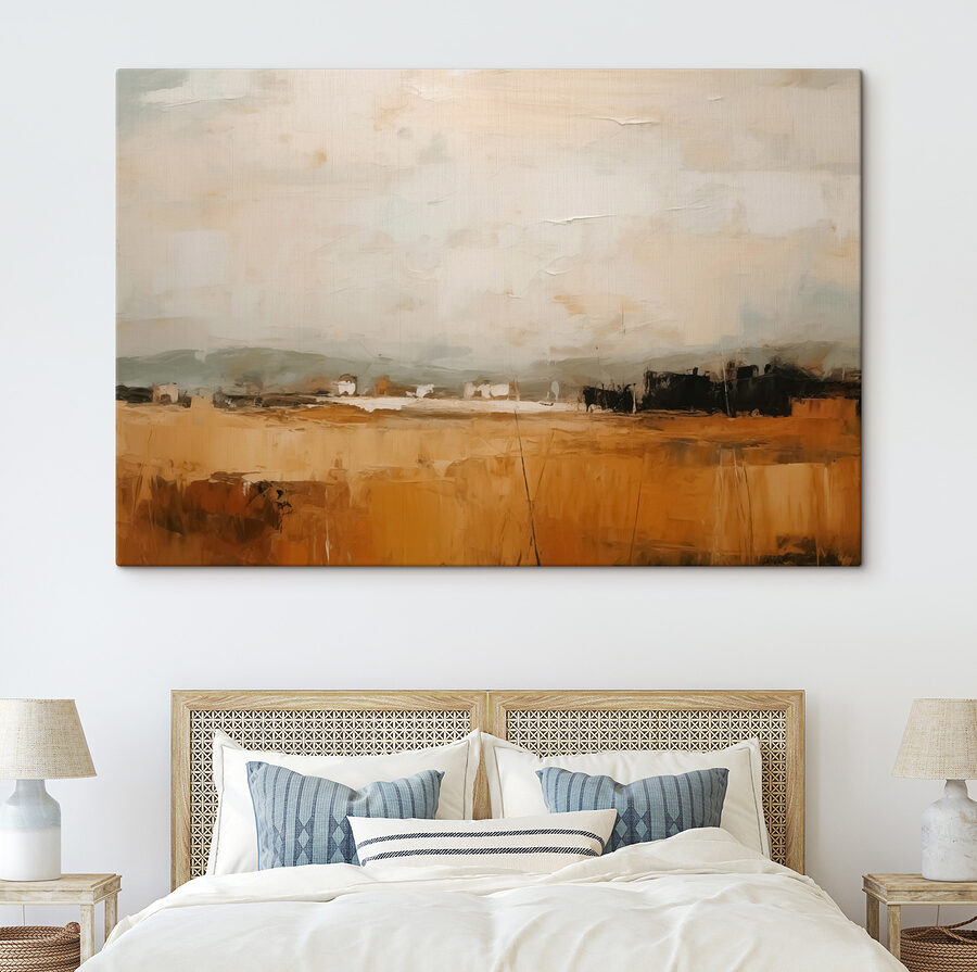 Painting of a landscape Painting of a landscape