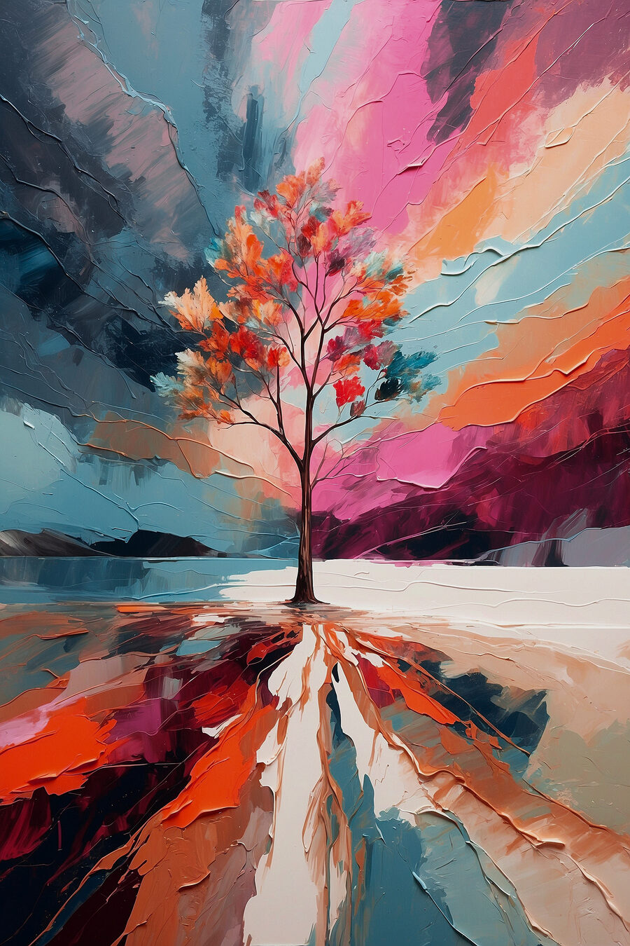 Tree in the water Tree in the water