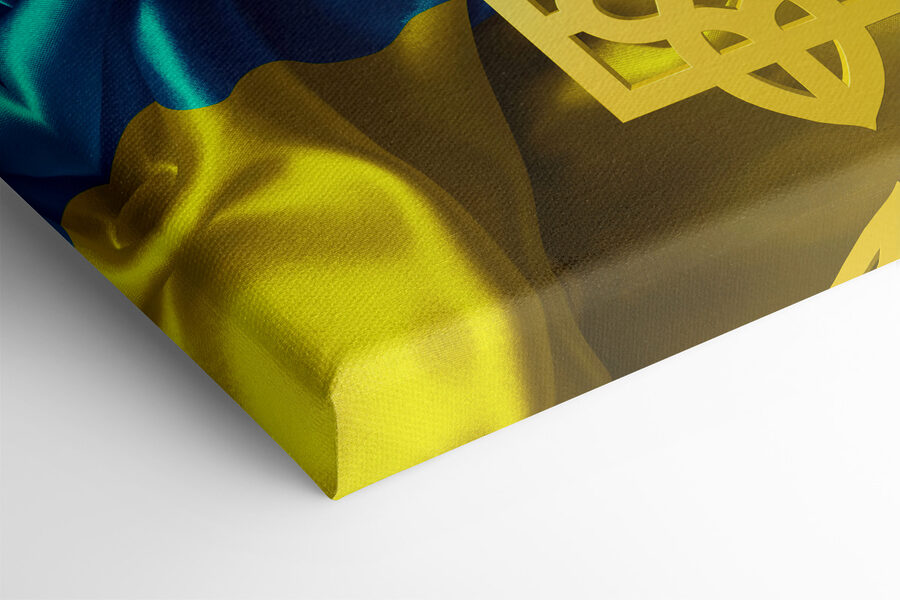 Хвилі яскравого герба України