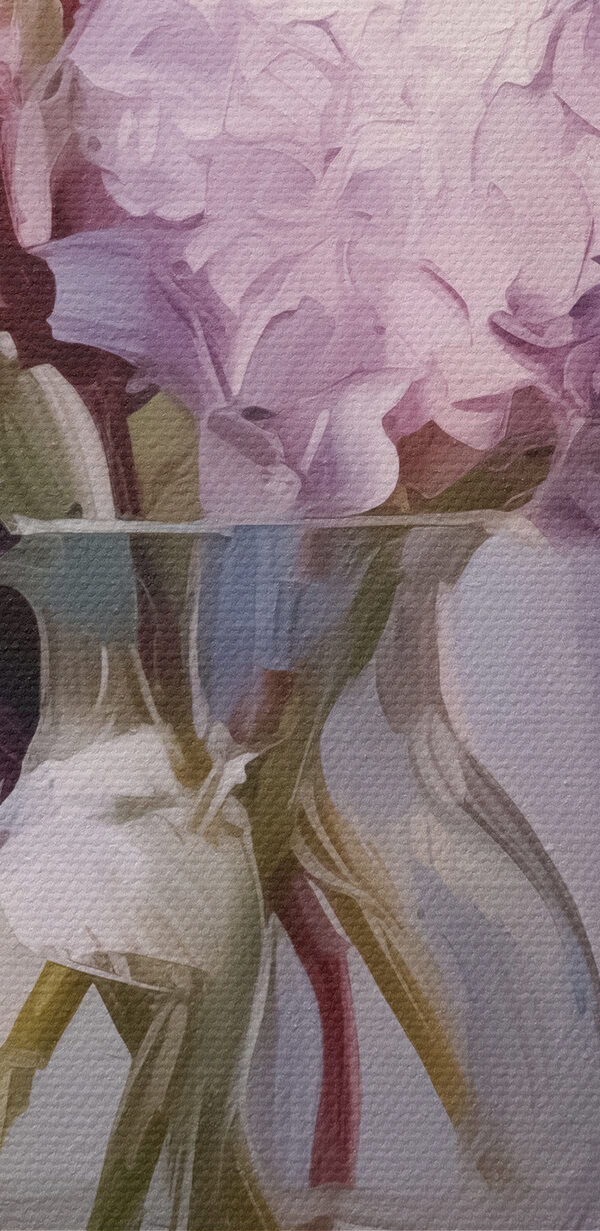 Painting of flowers in a vase Painting of flowers in a vase
