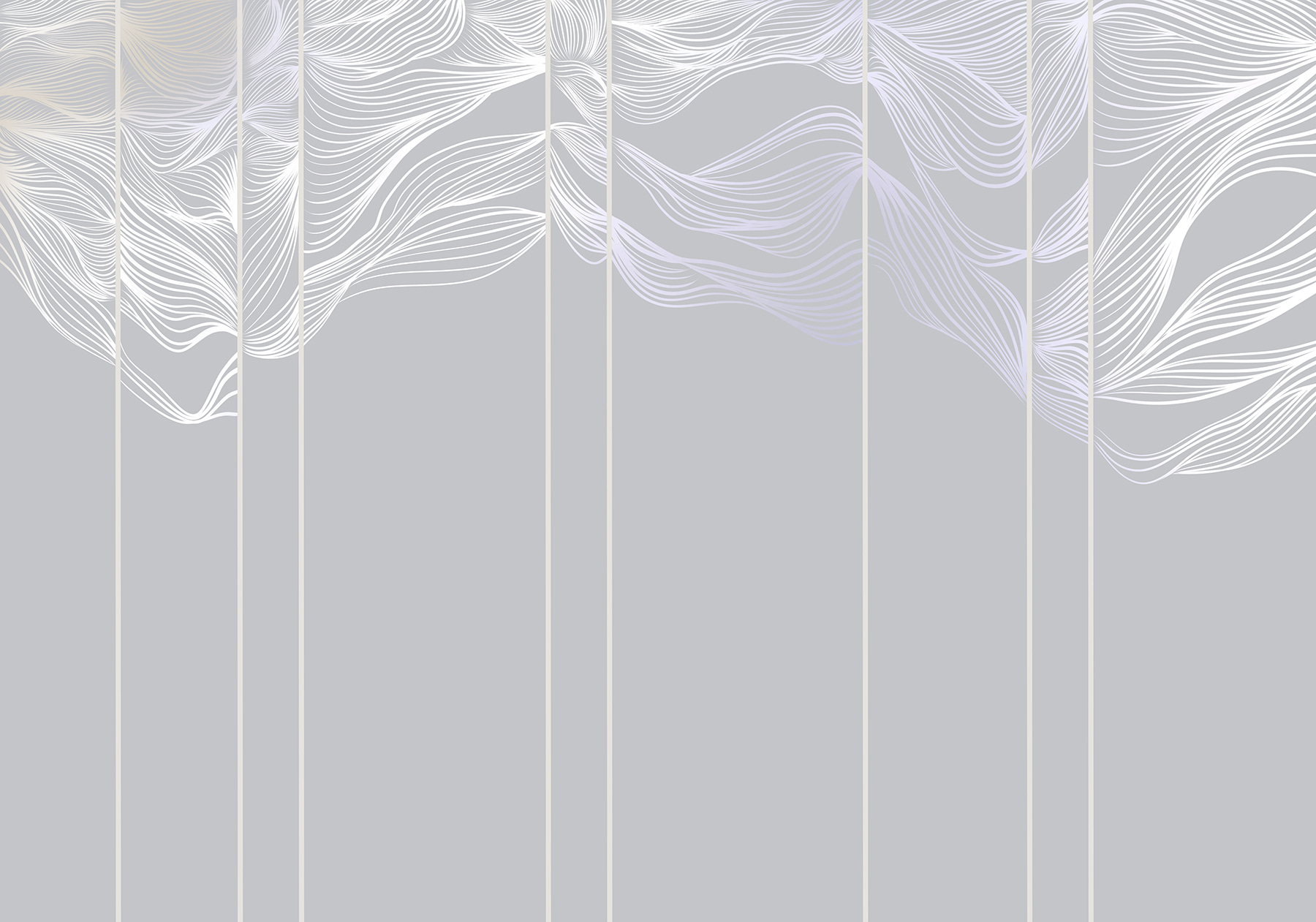 White and purple line art White and purple line art
