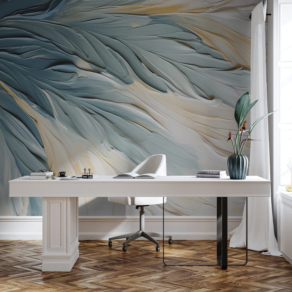 Close up of a painting Close up of a painting