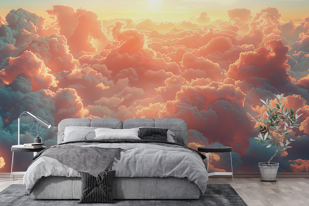 Large group of clouds