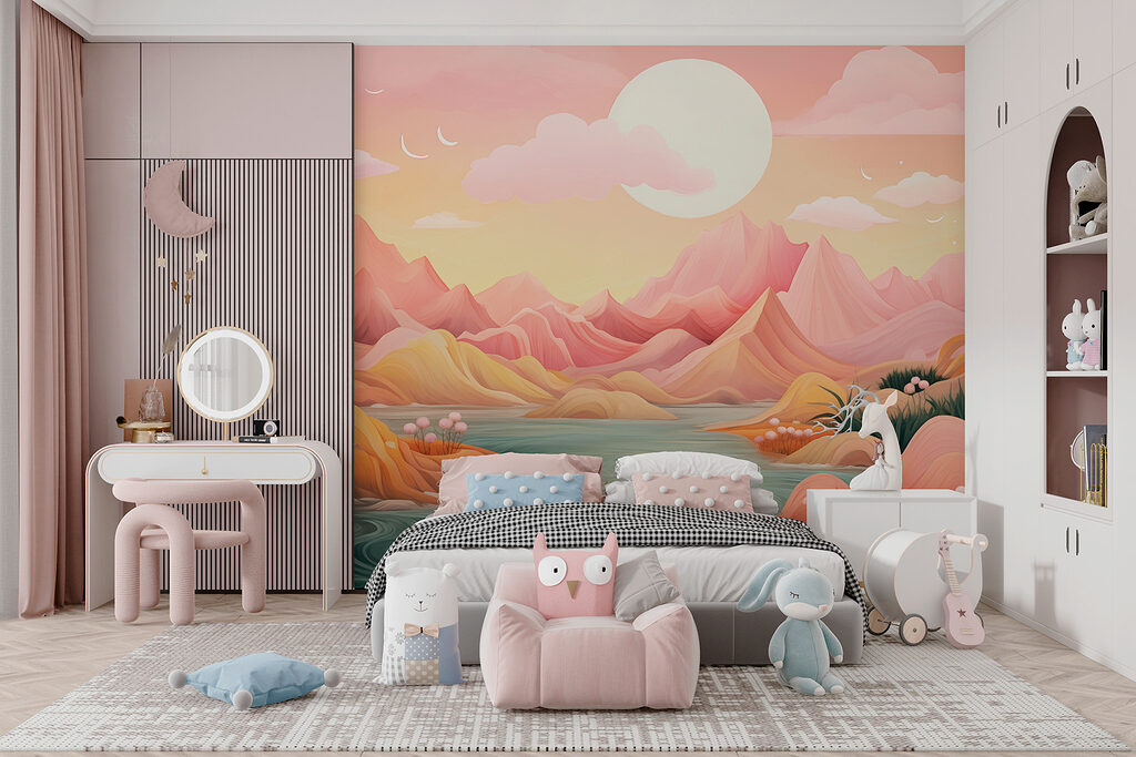 River running through a valley River running through a valley