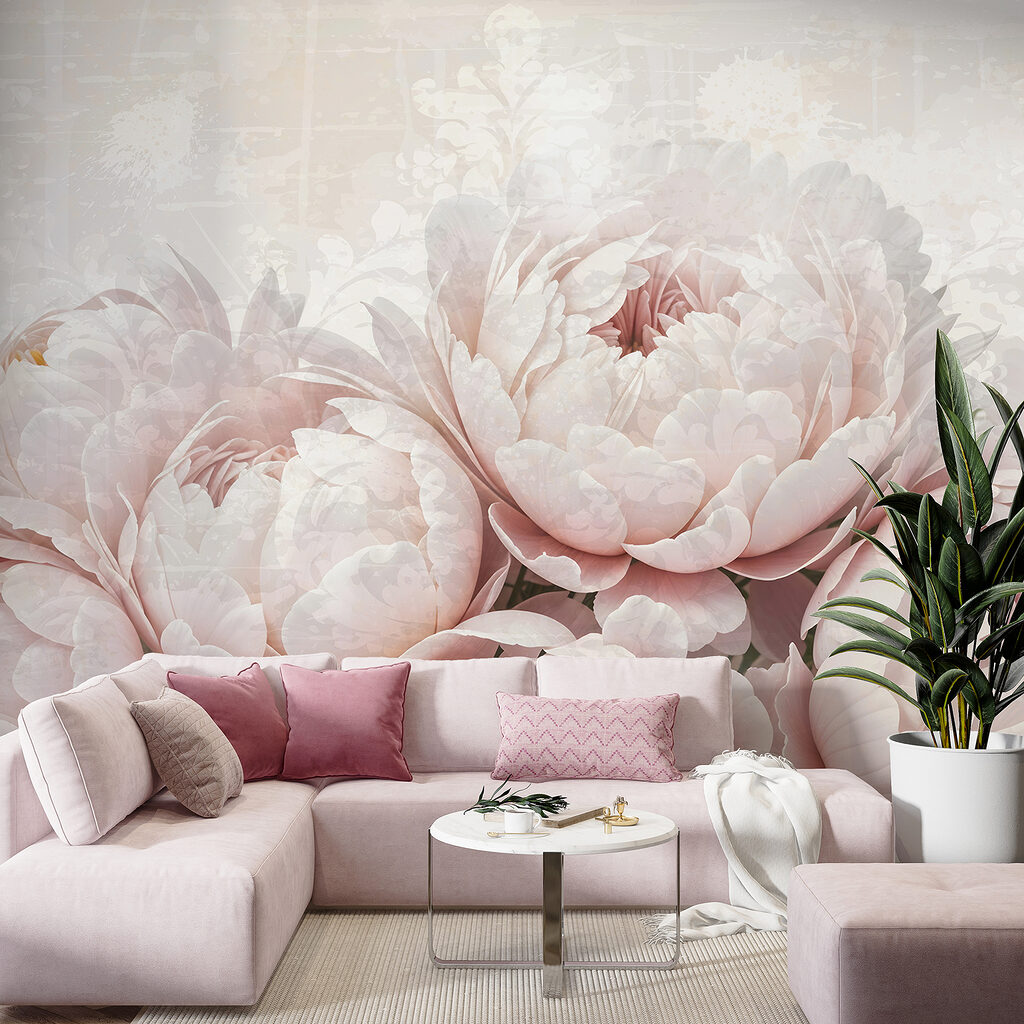 Group of pink flowers