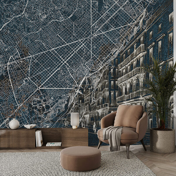 Map of a city