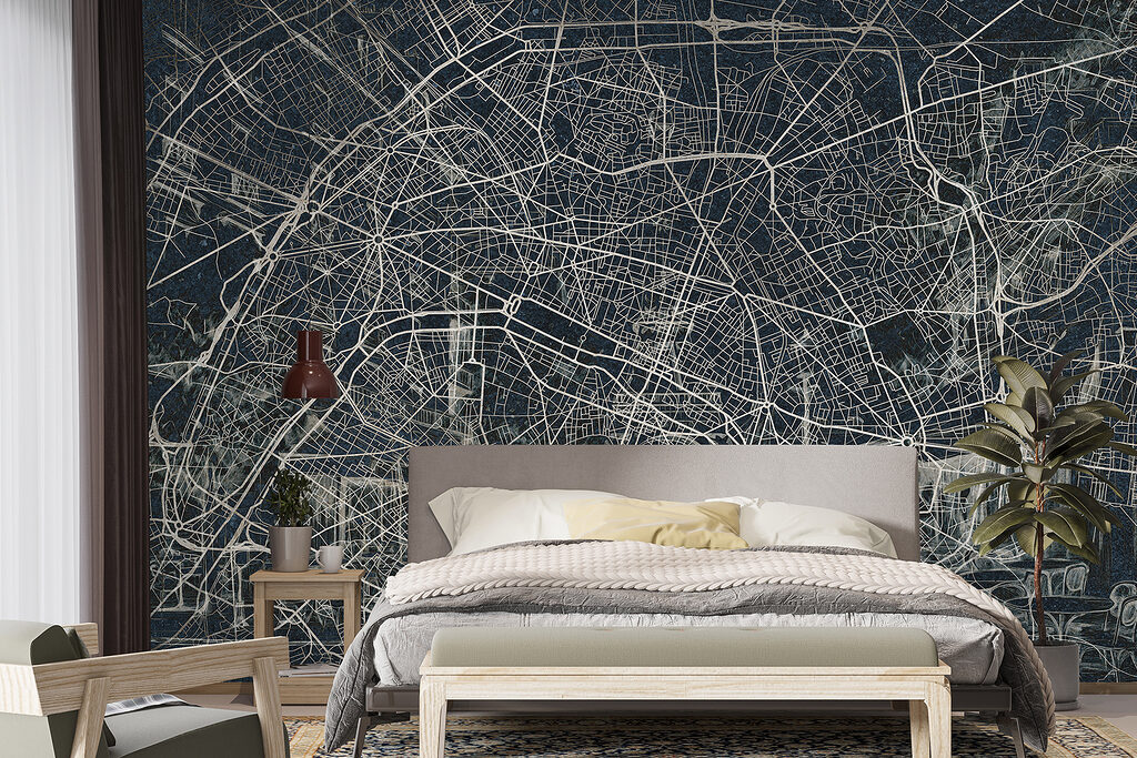 Map of a city Map of a city