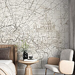 Фотошпалери Карта міста