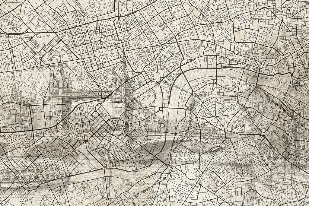 Map of a city