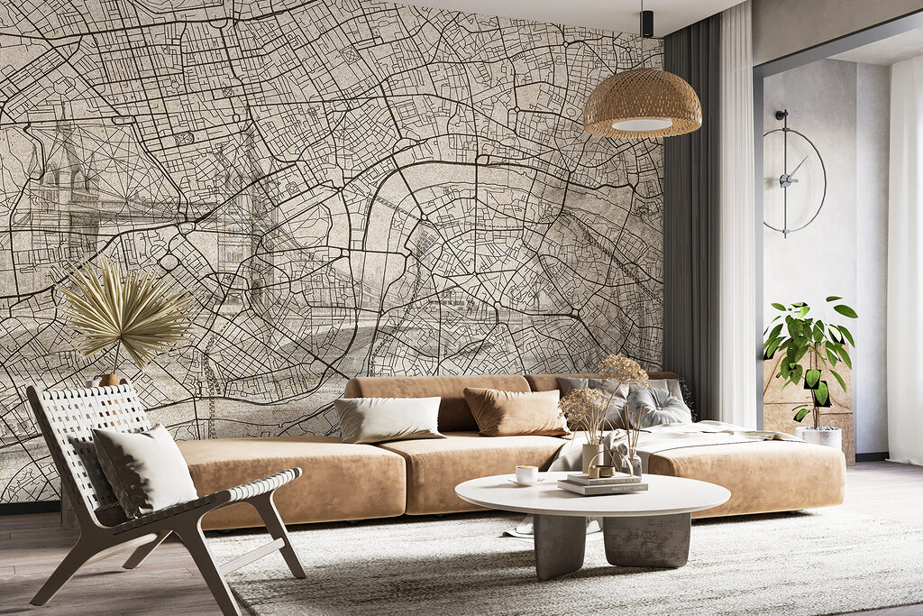 Map of a city