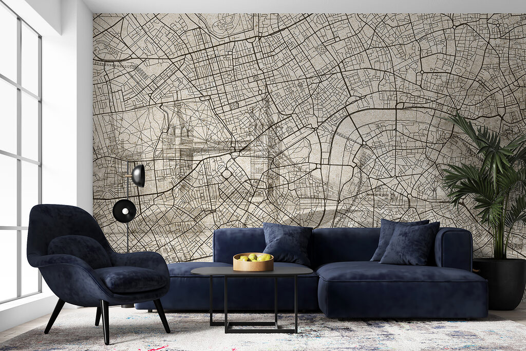 Map of a city