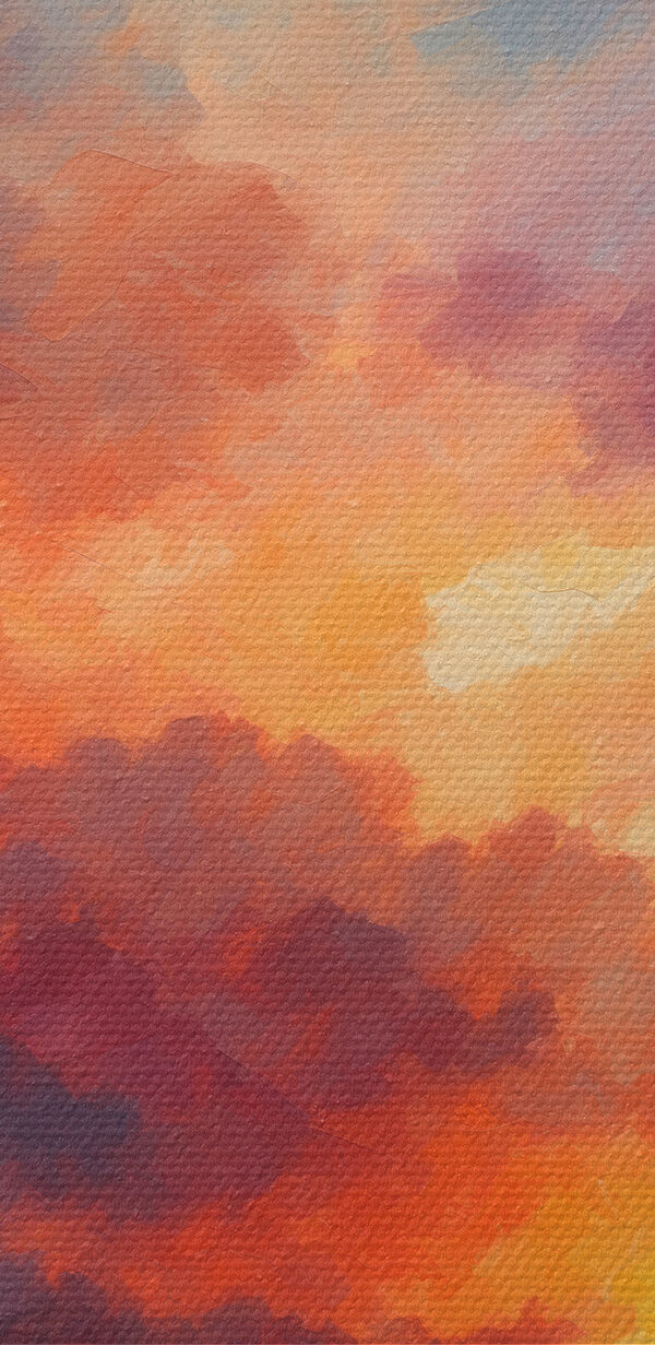 Sunset over the ocean