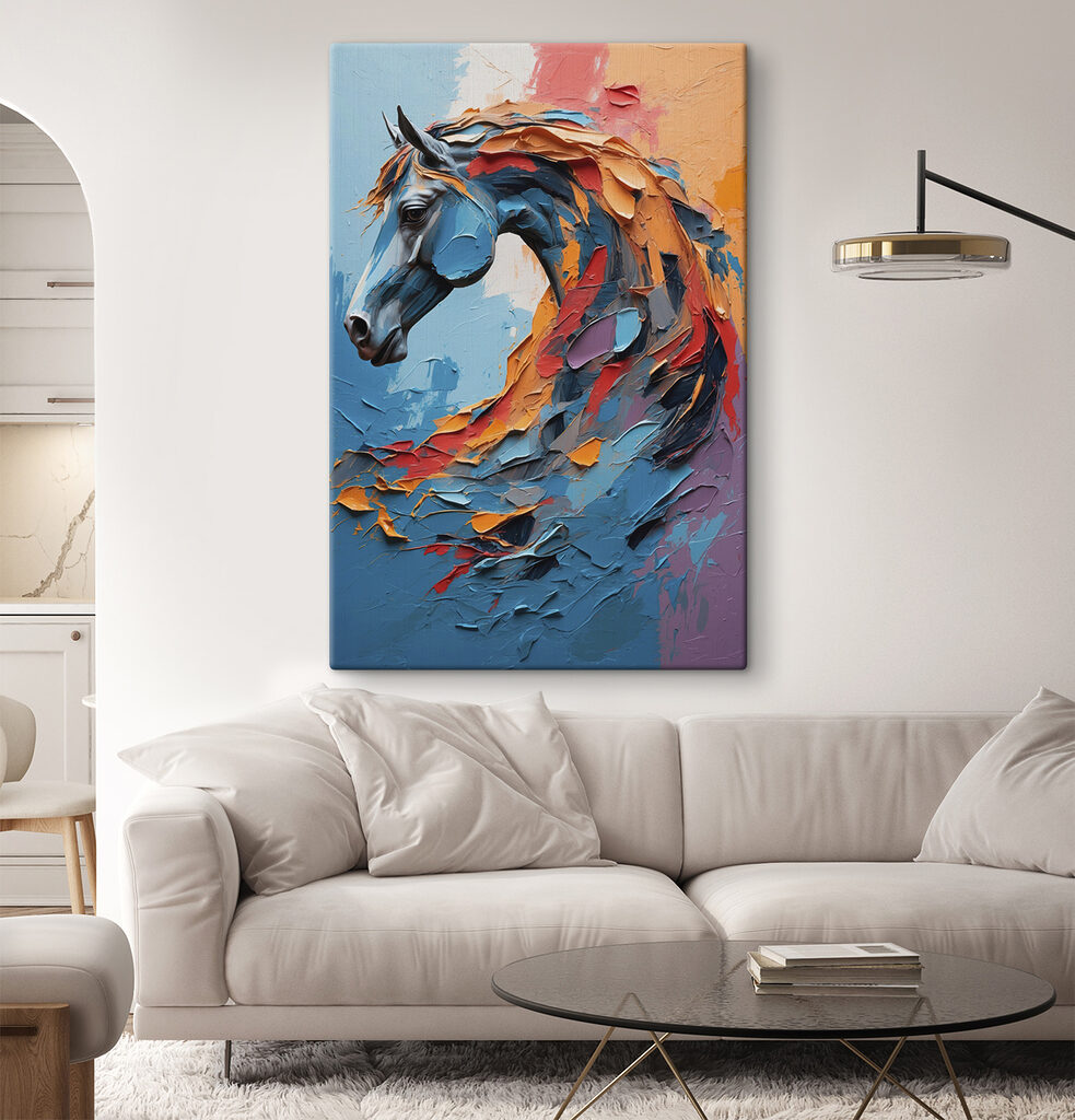 Painting of a horse Painting of a horse