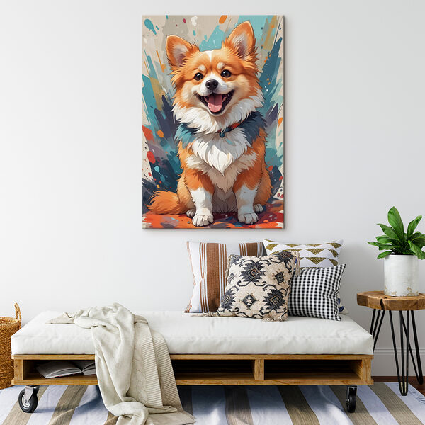 Dog with its mouth open Dog with its mouth open