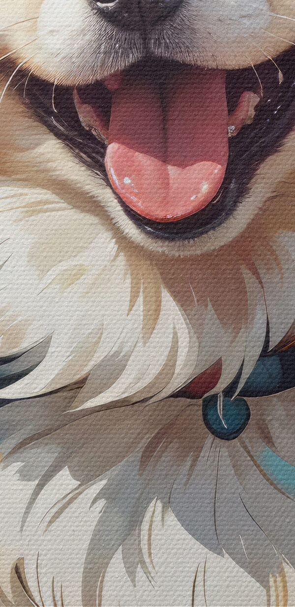 Dog with its mouth open Dog with its mouth open