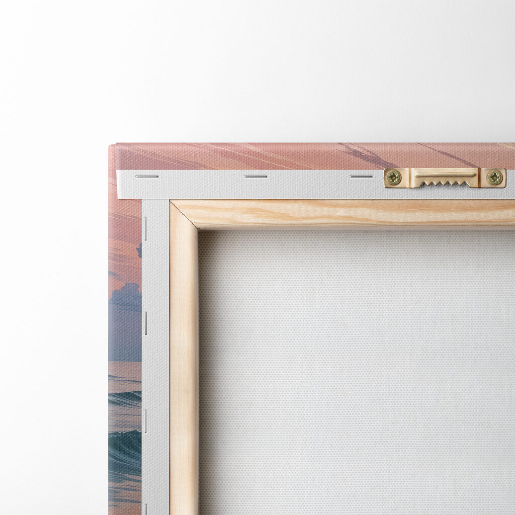 Beach with waves and people on it Beach with waves and people on it