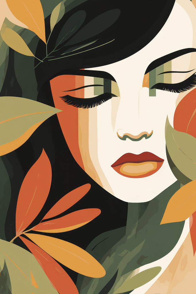 Nature-inspired beauty in vibrant colors
