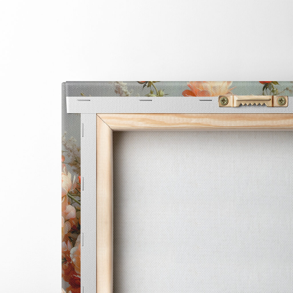 Vase of flowers on a table