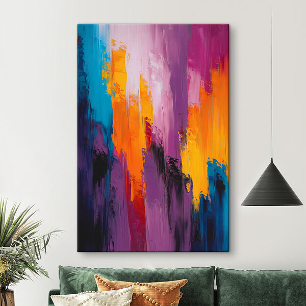 Colorful painting of different colors Colorful painting of different colors