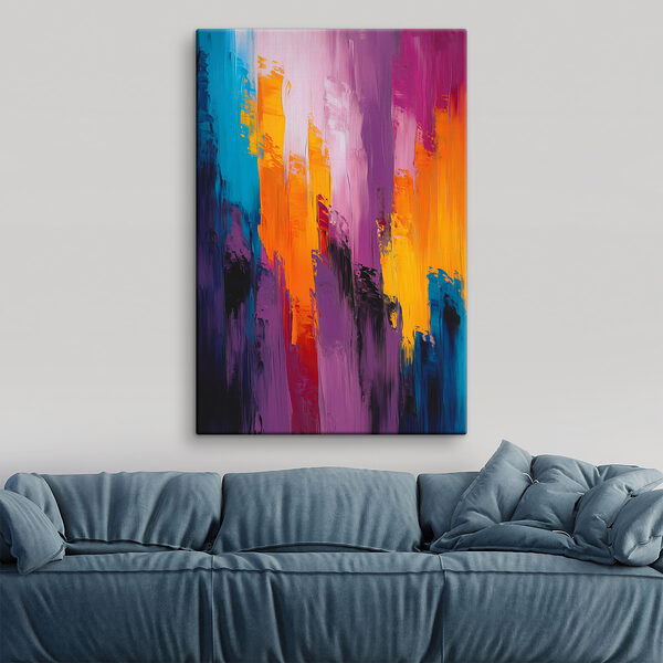 Colorful painting of different colors Colorful painting of different colors