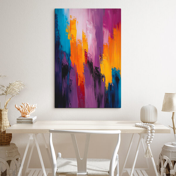 Colorful painting of different colors Colorful painting of different colors