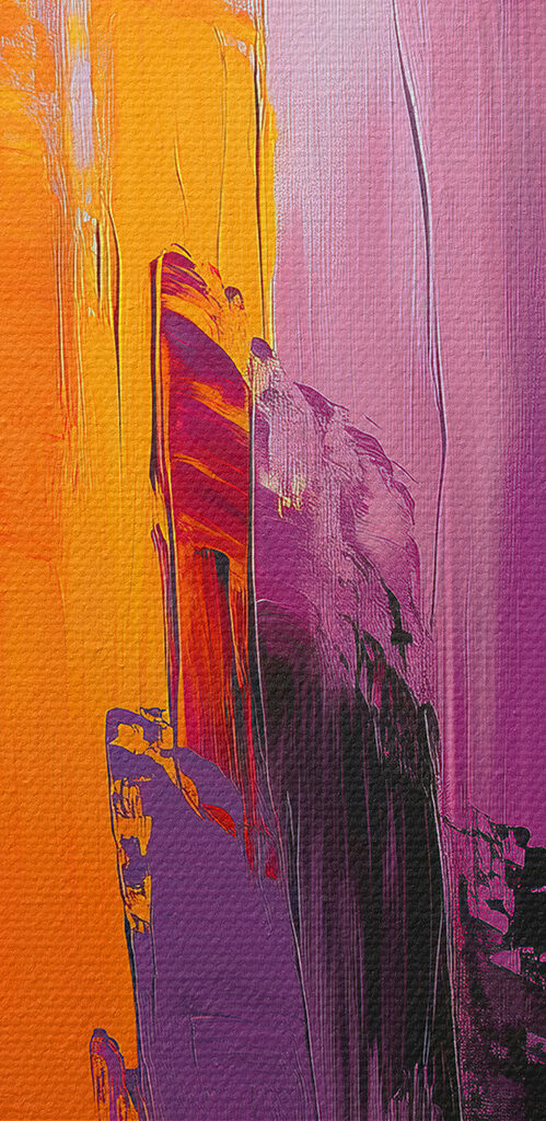 Colorful painting of different colors Colorful painting of different colors