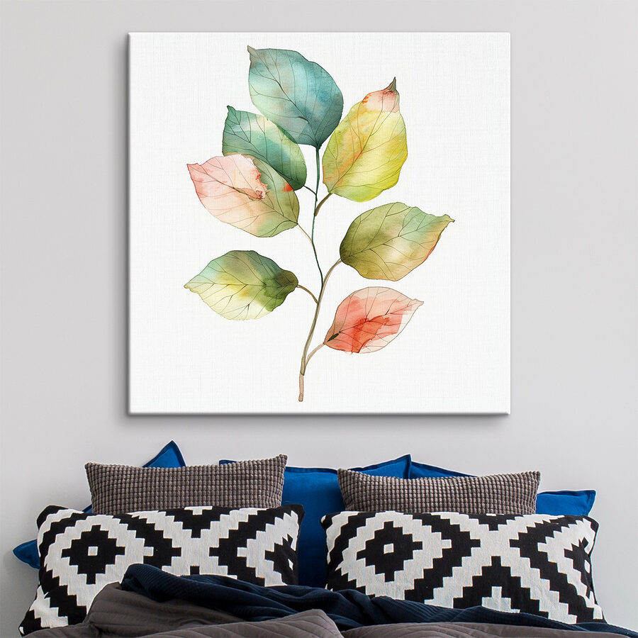 Watercolor of a leaf Watercolor of a leaf