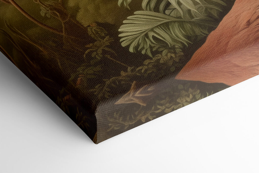 Large plant with flowers and leaves