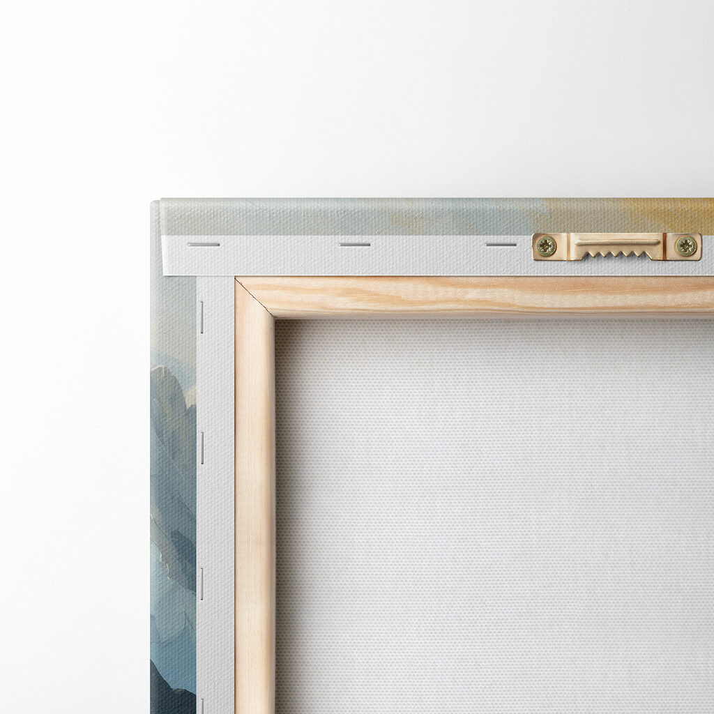 Lake with mountains and clouds Lake with mountains and clouds